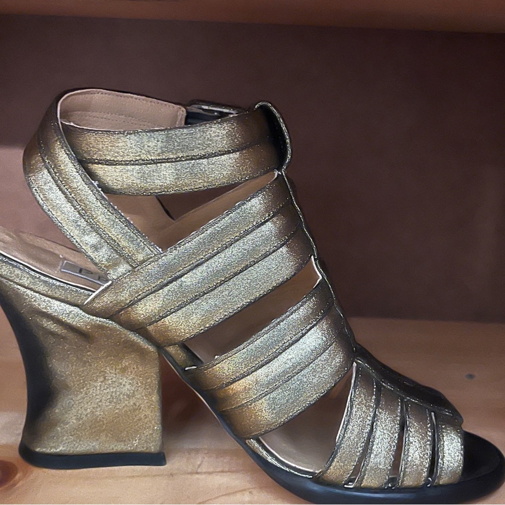 Vintage Précis Italian Heeled Sandal Size 7